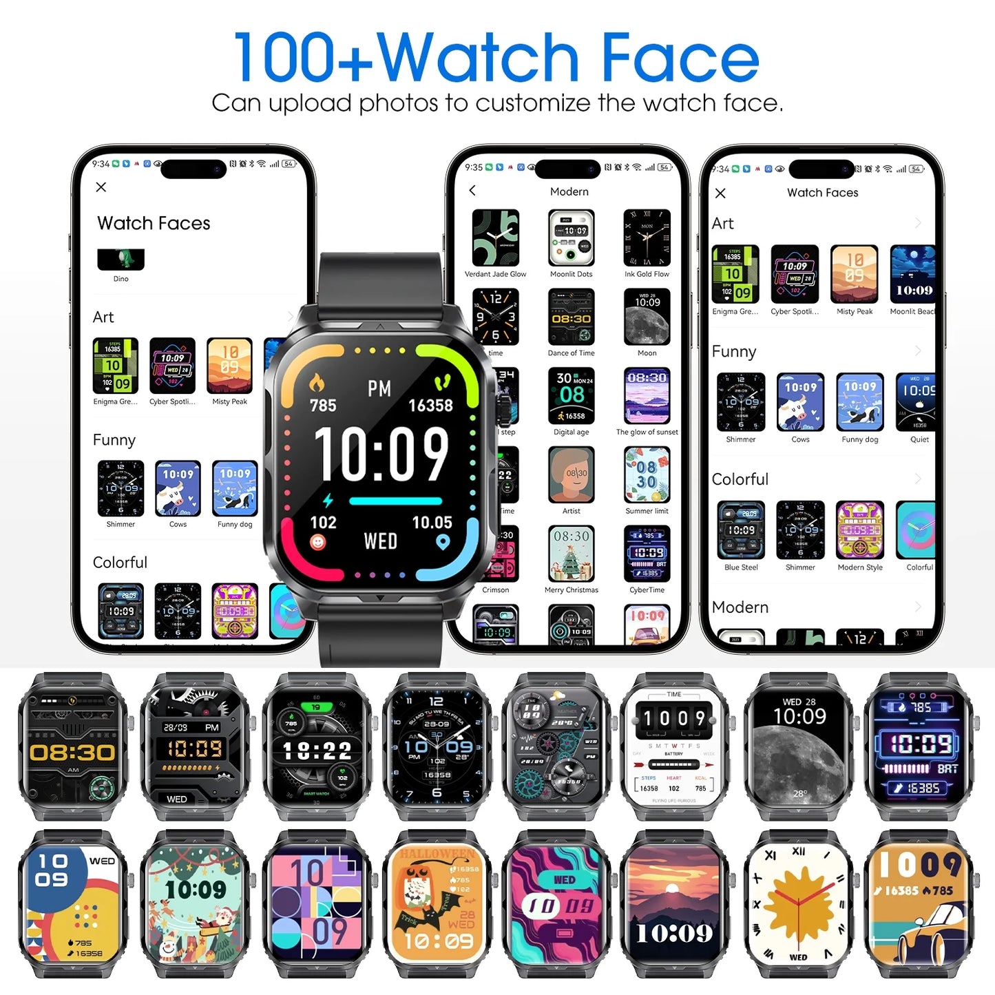 Vortex FitBand Smart Watch