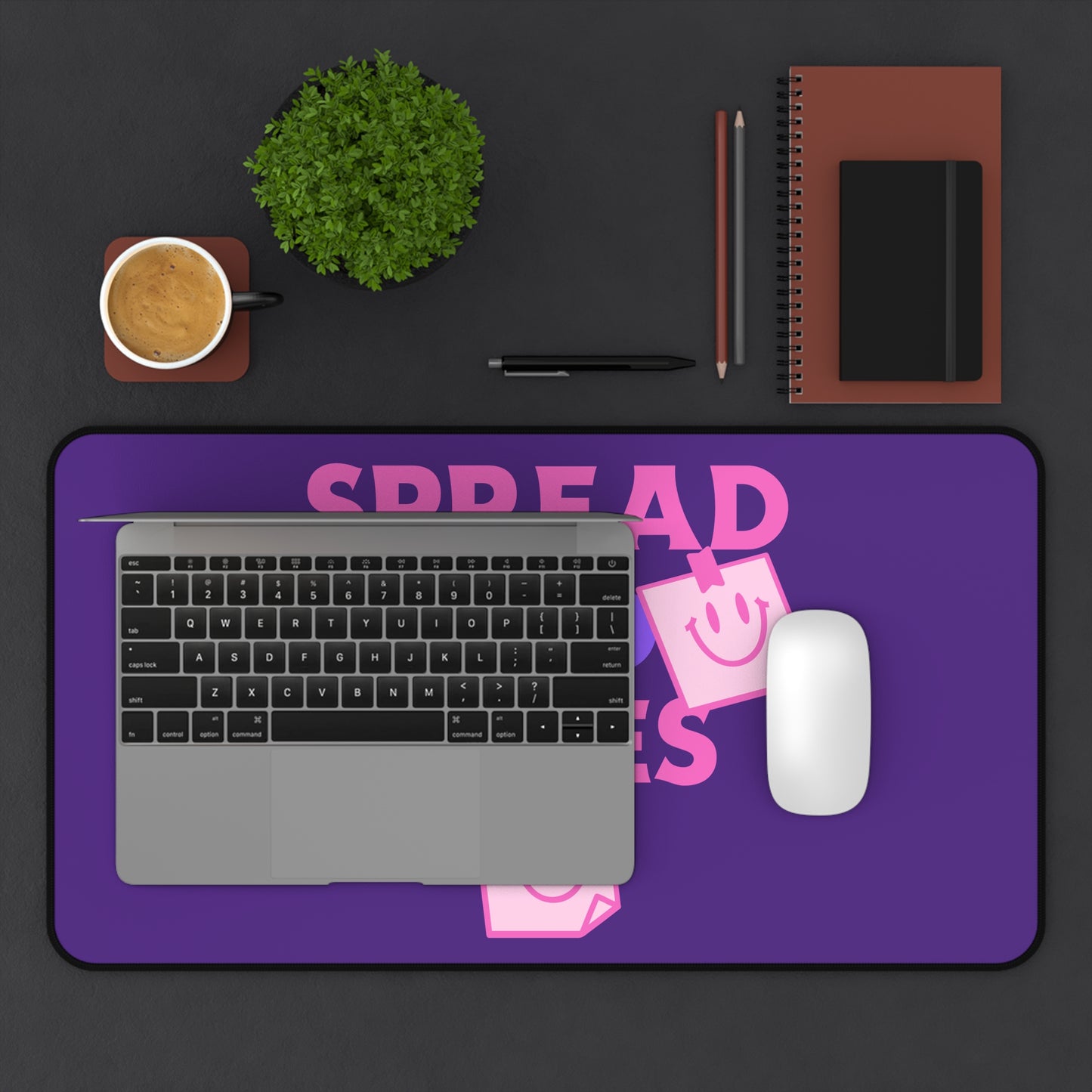 Spread Good Vibes Desk Mat