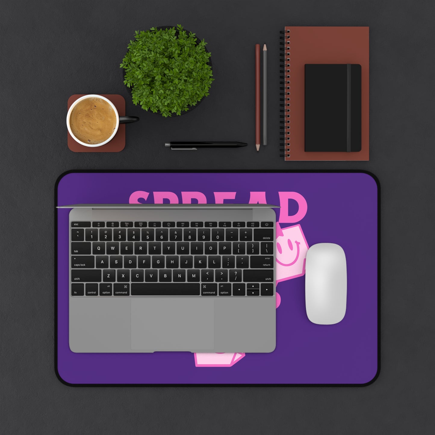 Spread Good Vibes Desk Mat