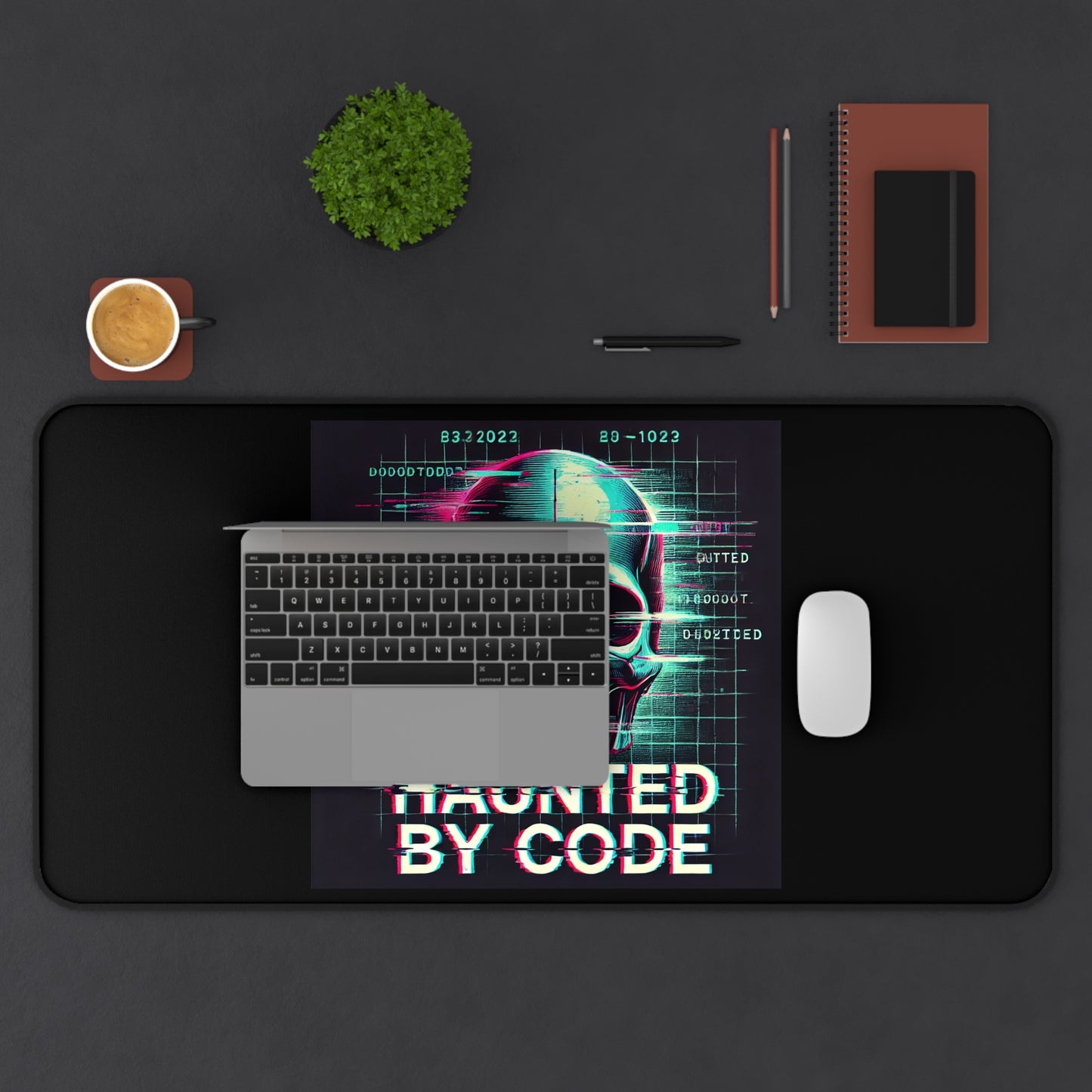 Haunted by Code Desk Mat