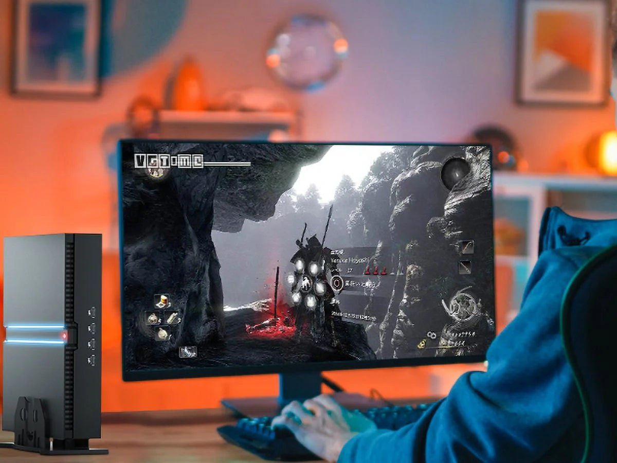 Kinupte Mini Gaming PC, Intel I9-12900F, 64GB RAM, 1TB Pcie SSD, Geforce RTX 3060, Windows 11 Pro