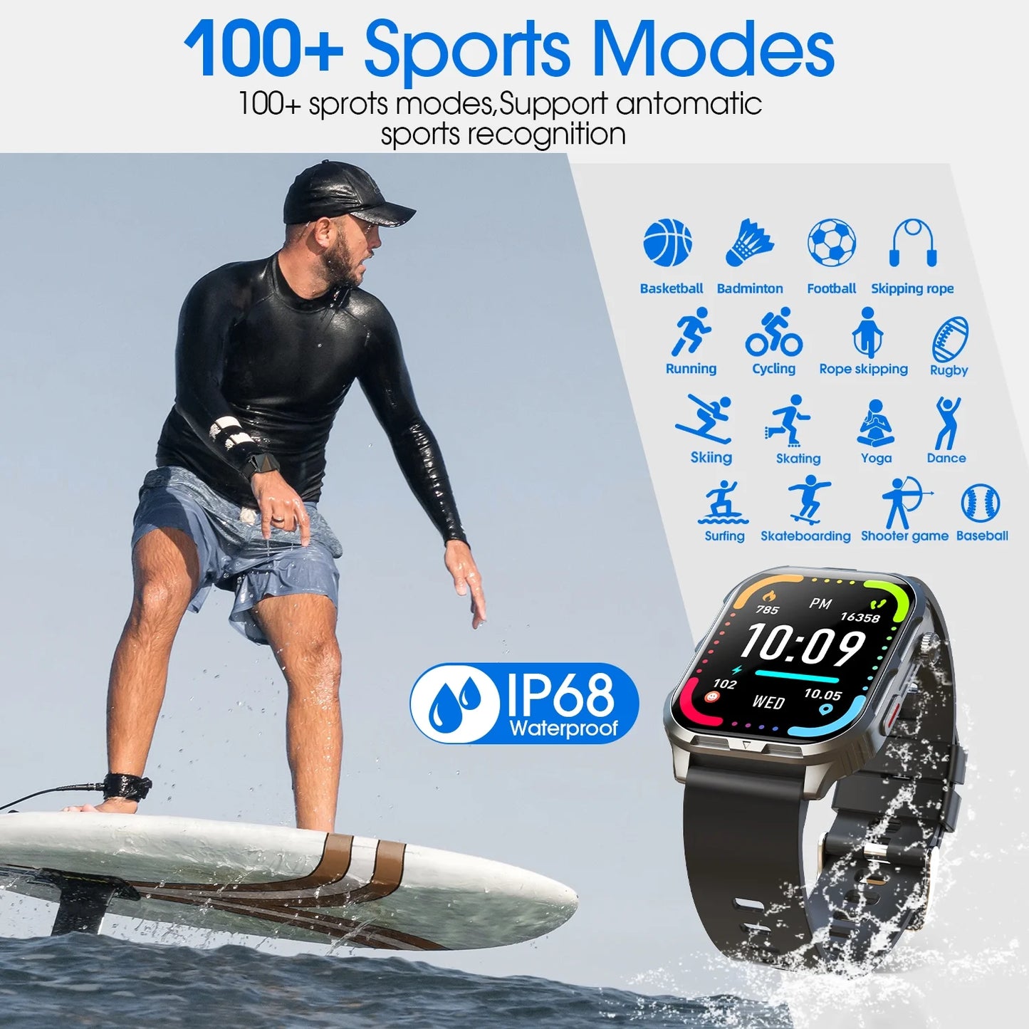 Vortex FitBand Smart Watch