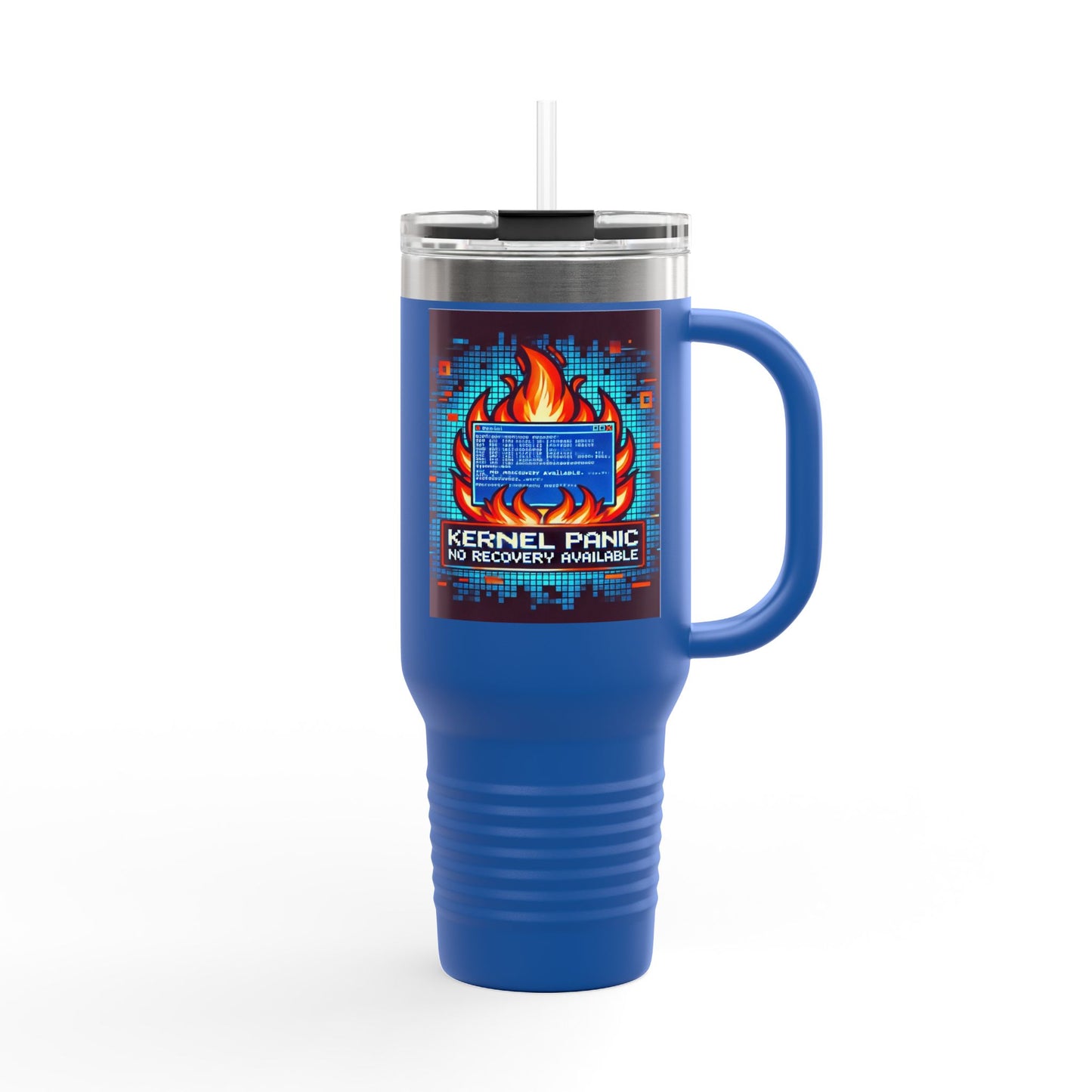 Insulated Travel Mug 40oz - Kernel Panic Design