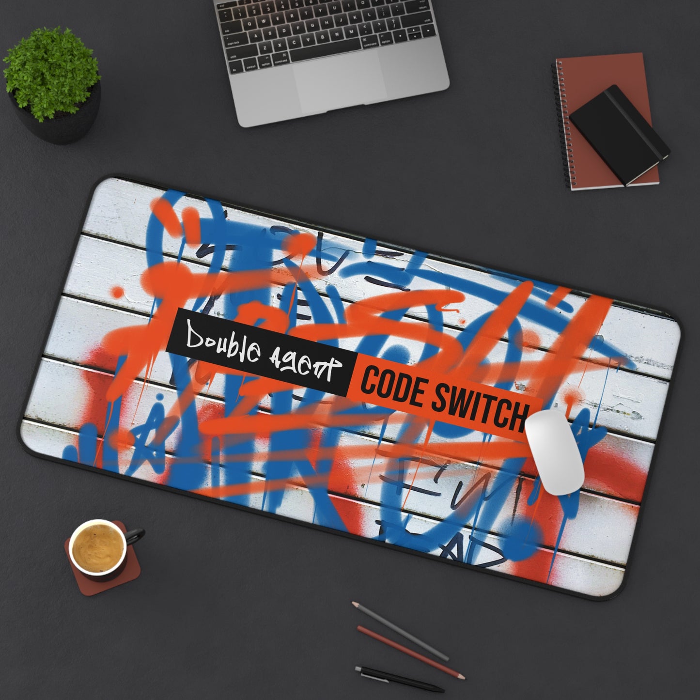 Urban Graffiti Desk Mat