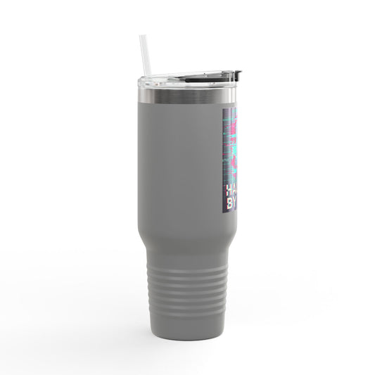 Insulated Travel Mug - Haunted by Code 40oz