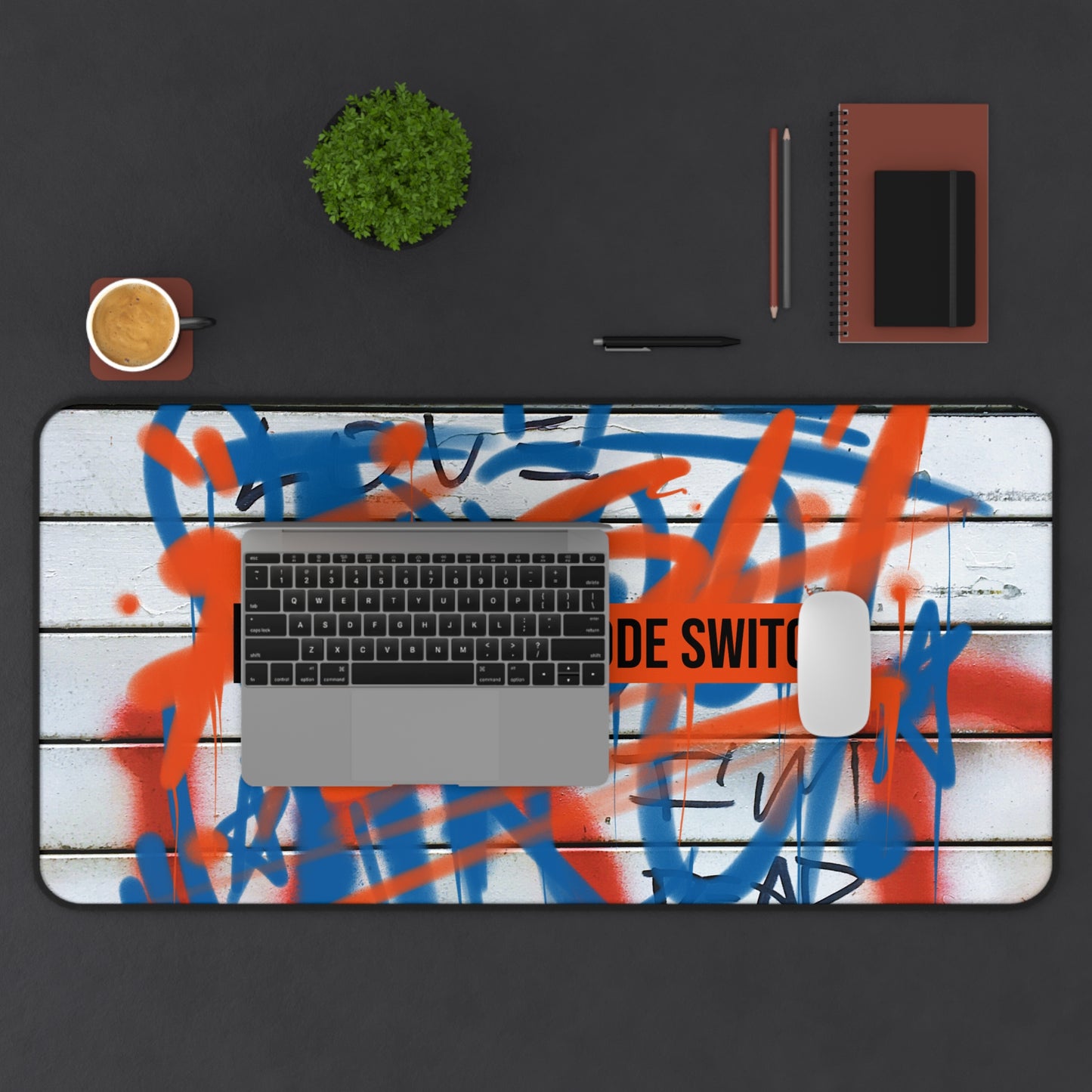 Urban Graffiti Desk Mat