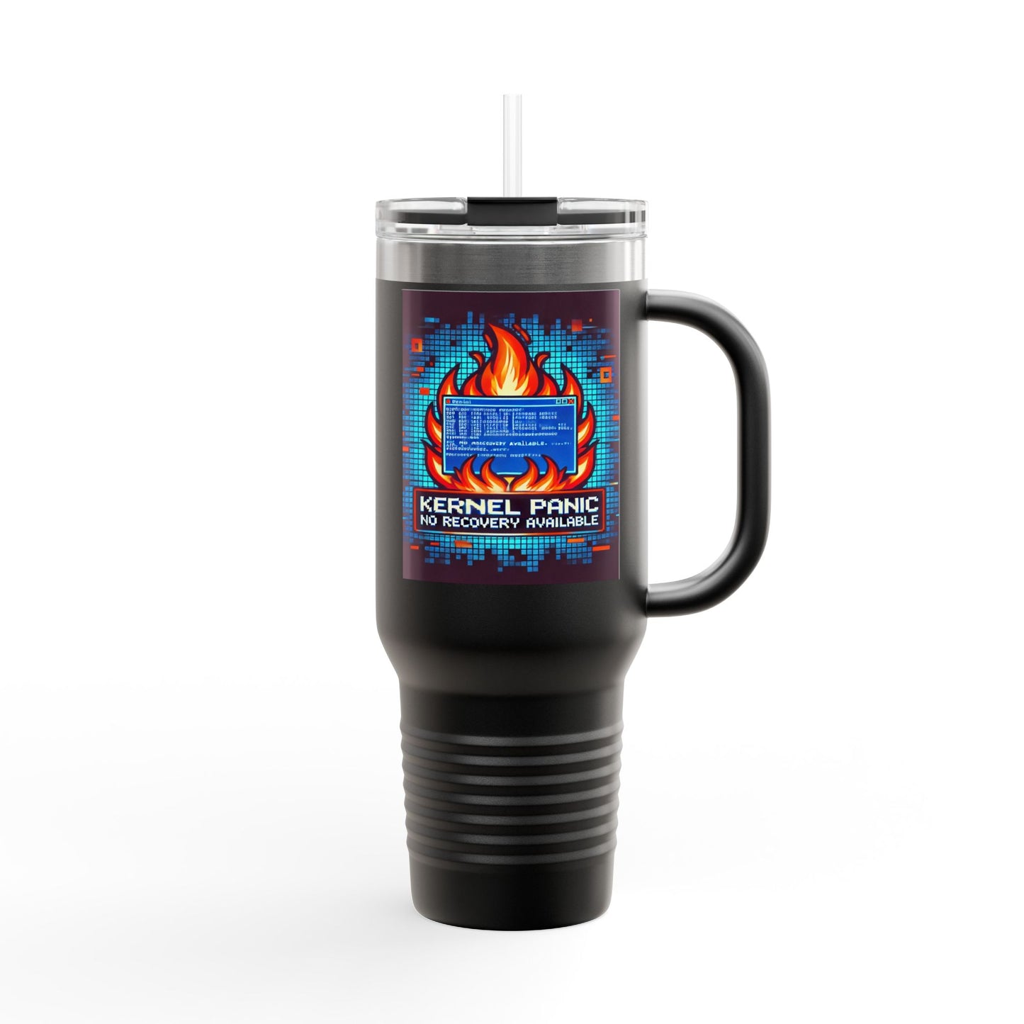Insulated Travel Mug 40oz - Kernel Panic Design