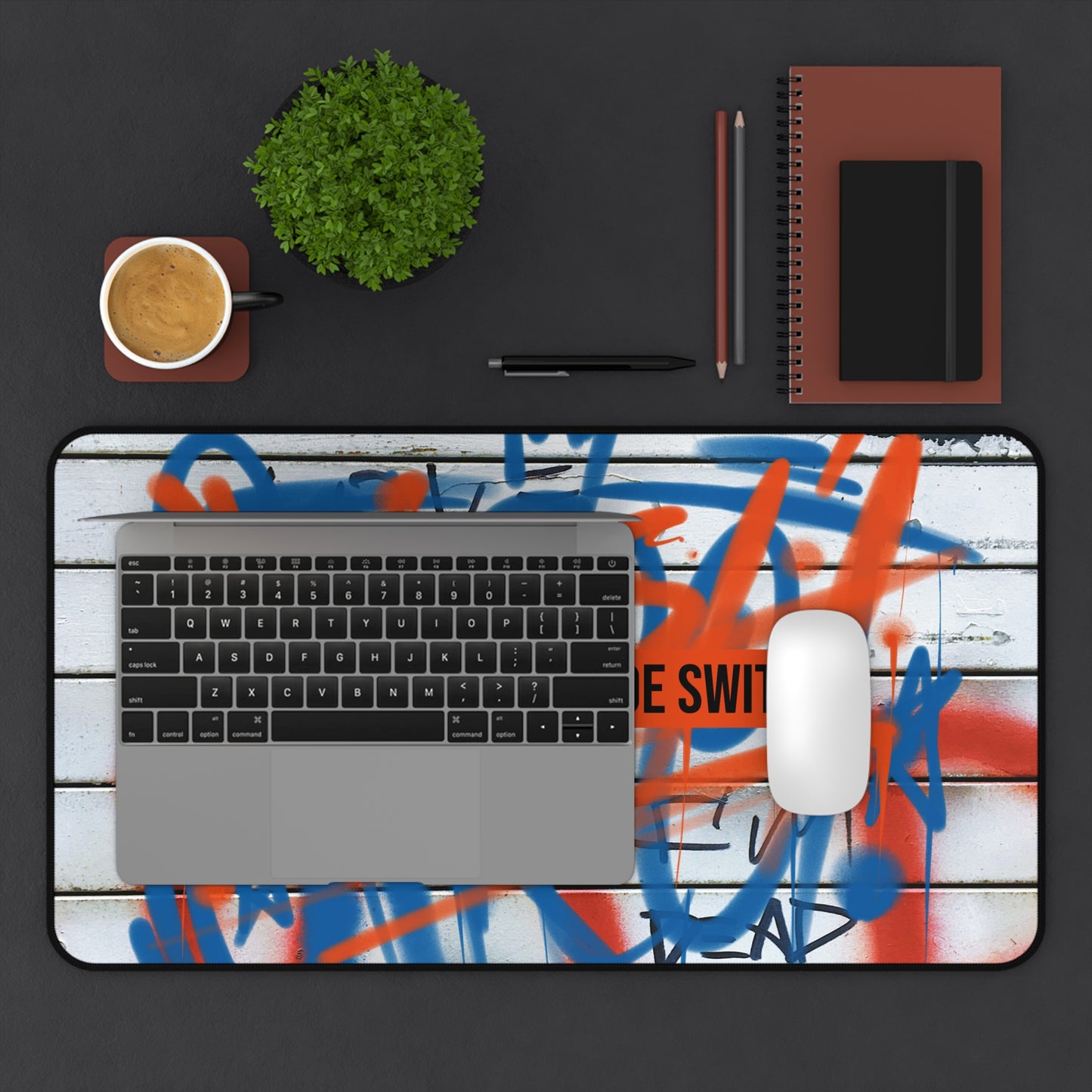 Urban Graffiti Desk Mat