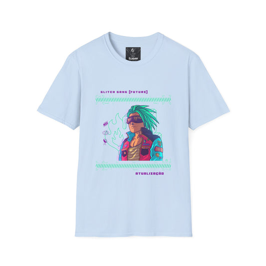 Graphical Softstyle T-Shirt Glitch Gang Future (Atualização)