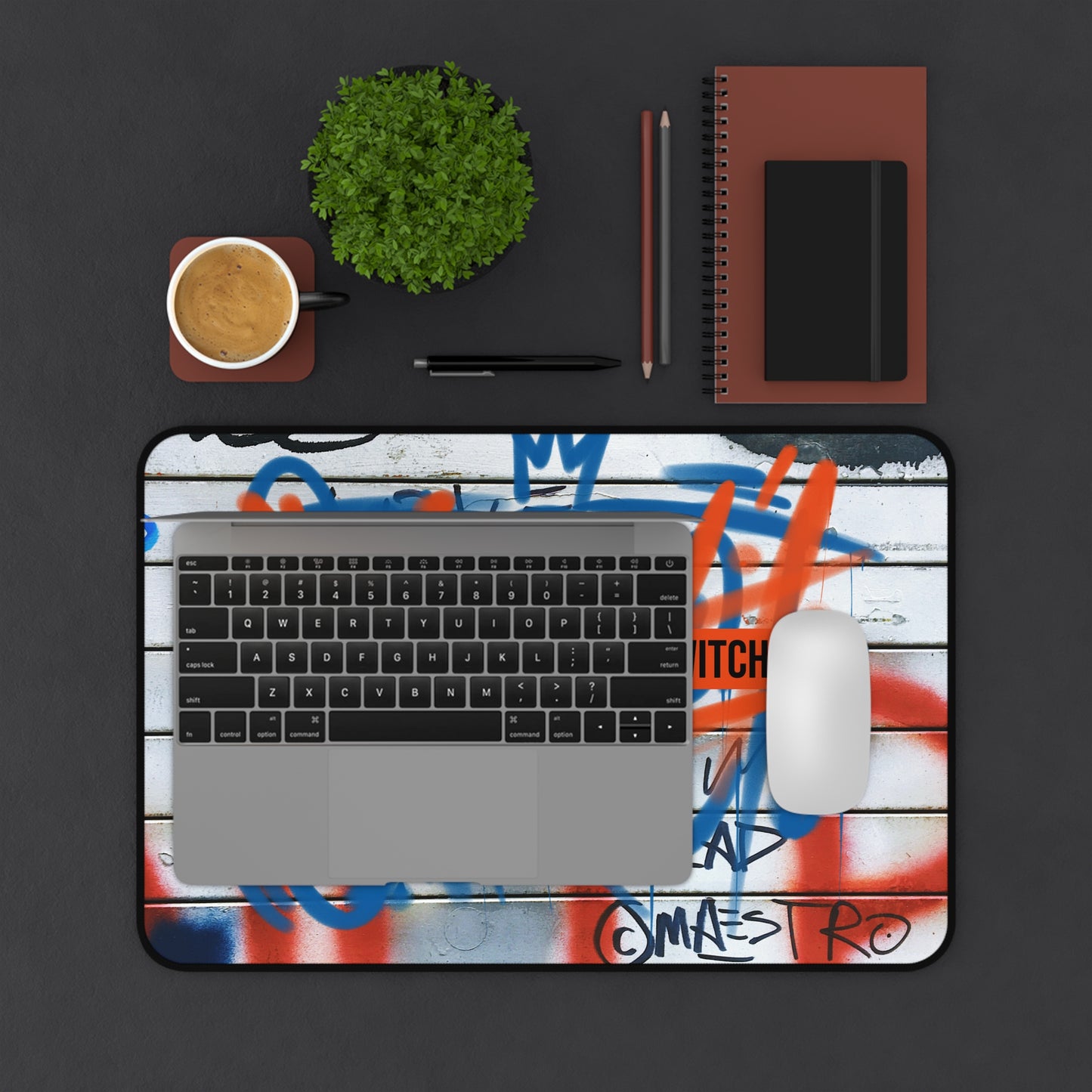 Urban Graffiti Desk Mat
