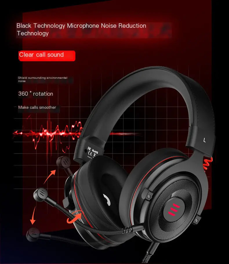 EKSA Pro Gamer Headset 7.1 Surround