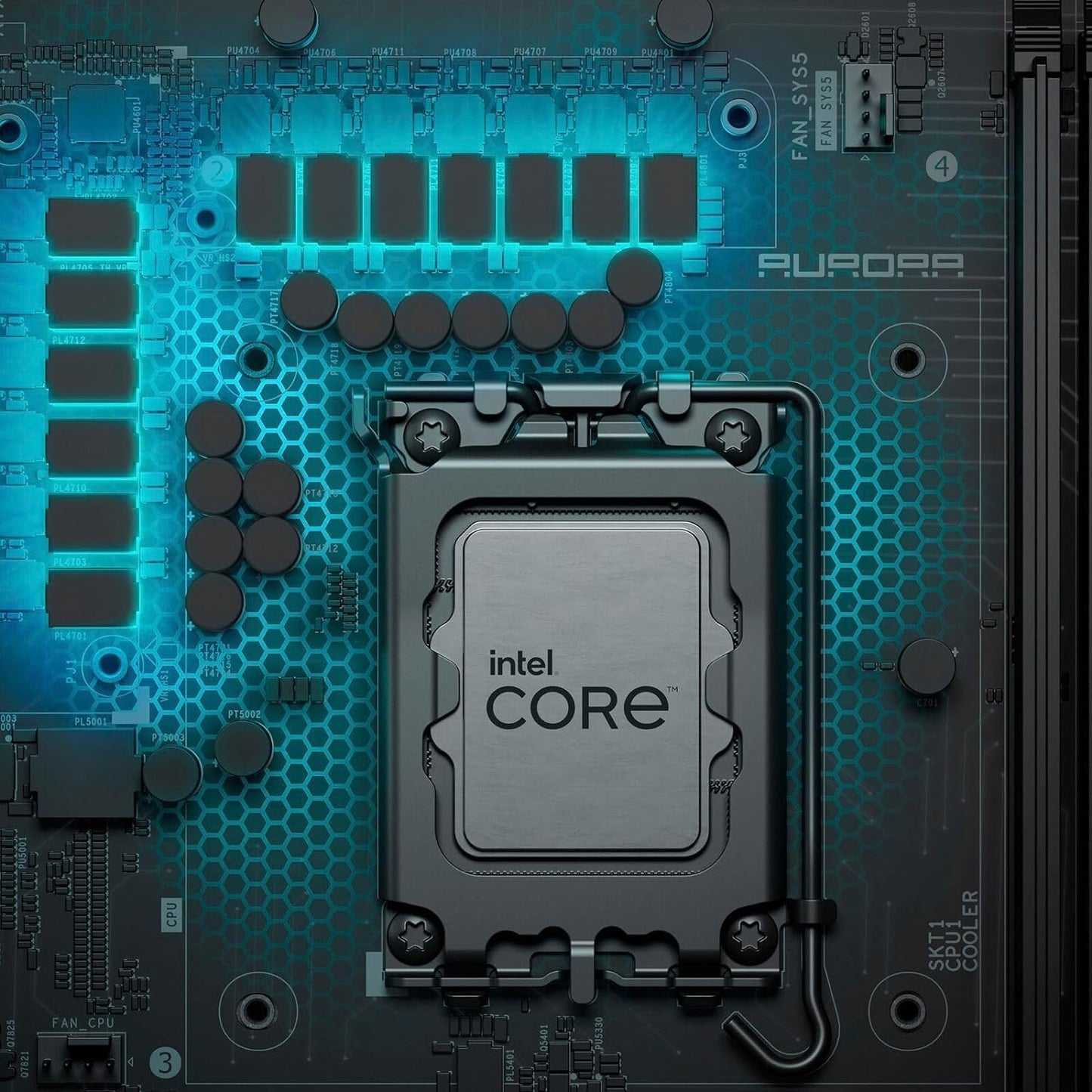 Aurora R16 2024 Gaming Desktop PC Computer, Intel 20-Core I7-14700F up to 5.4 Ghz, Geforce RTX 4060, 32GB DDR5, 1TB SSD, 1TB HDD, Wi-Fi 6E, Windows 11 Pro & Microsoft Office Lifetime License