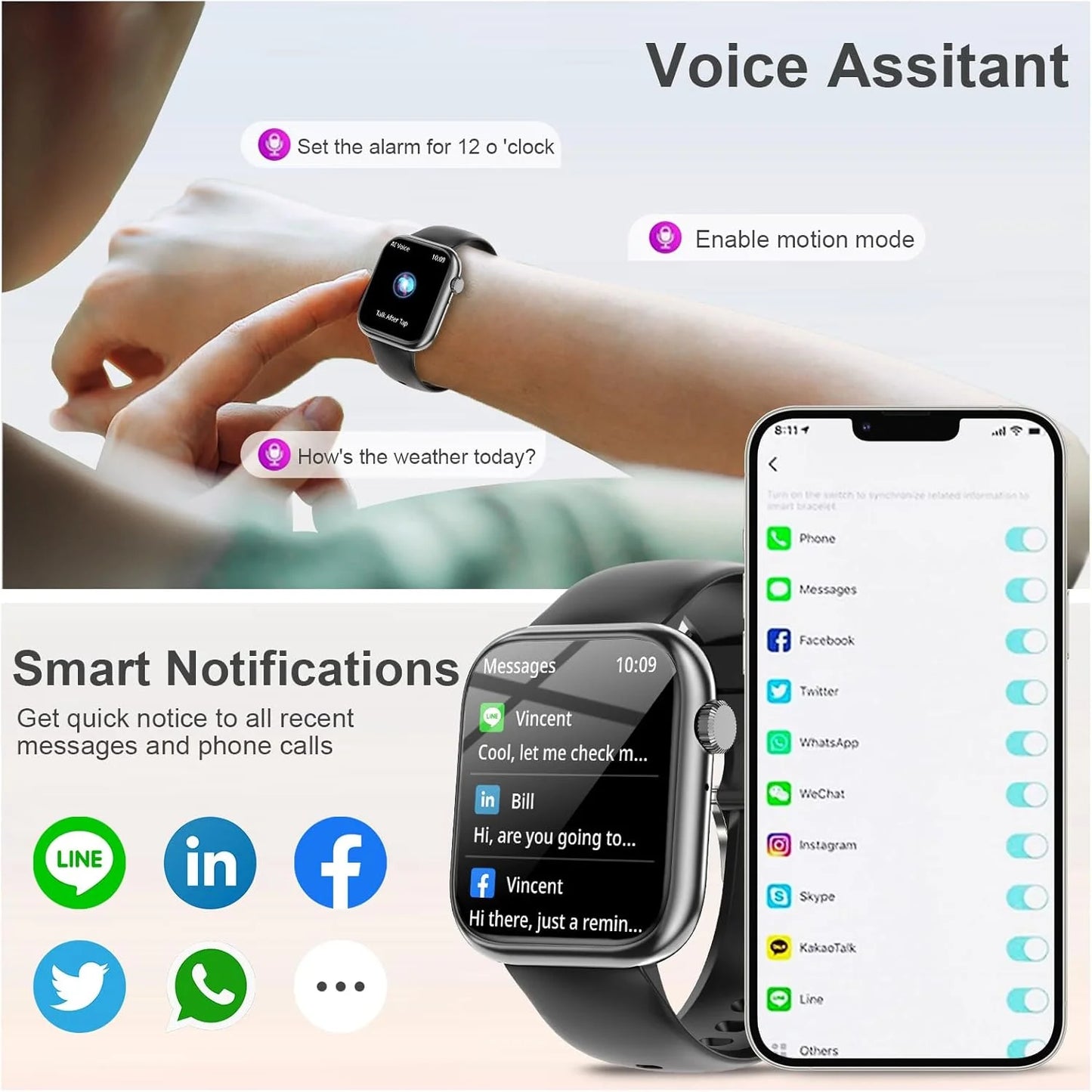 Stratos Sync Smart Watch
