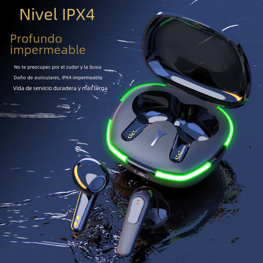 AuraSync 60 Bluetooth Earbuds with Light