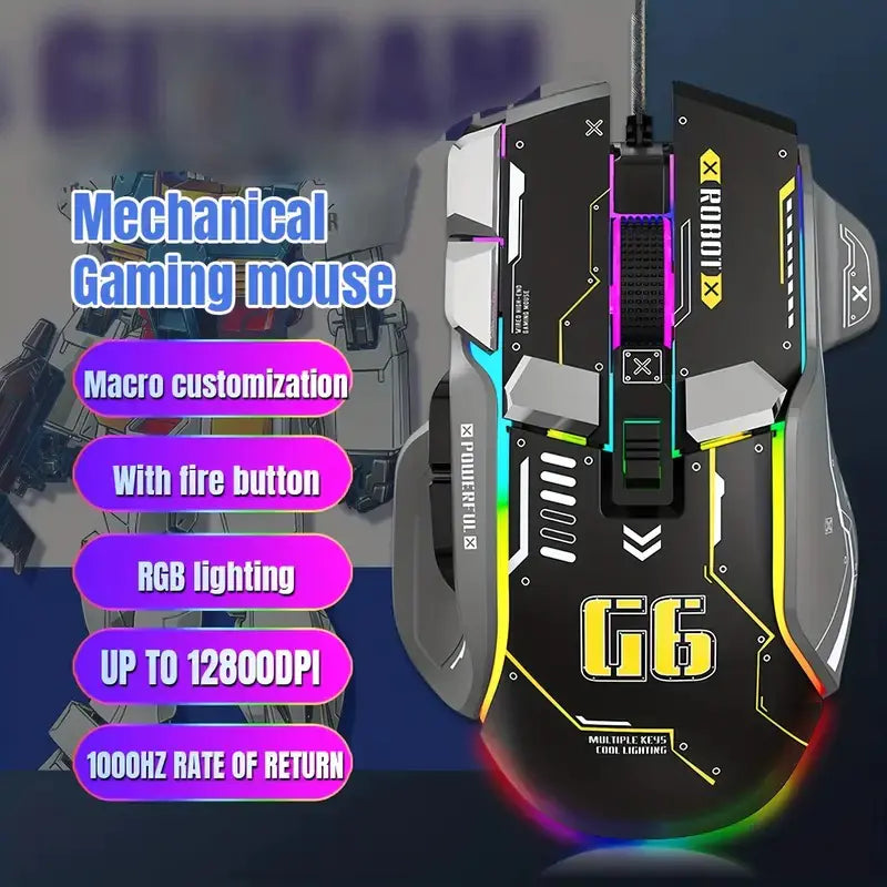 RGB Elite Gaming Mouse 12800 DPI