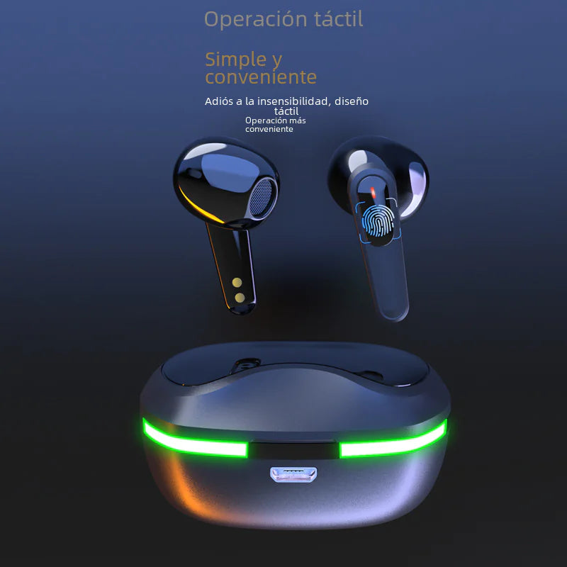 AuraSync 60 Bluetooth Earbuds with Light