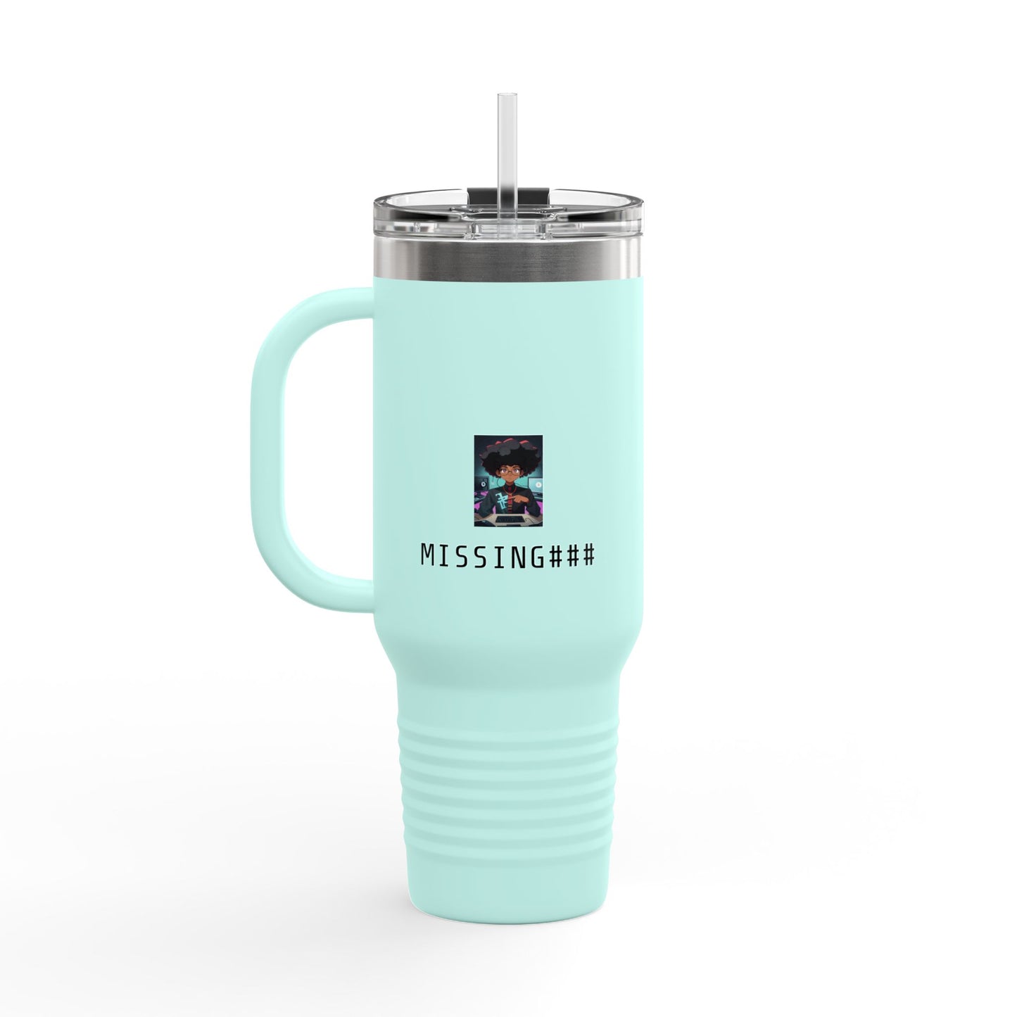 Travel Mug - 'I'm not lazy I'm In Power Saving Mode' Insulated Cup, 40oz
