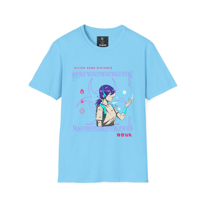 Unisex Softstyle Graphical T-Shirt Glitch Gang Future (Nova)