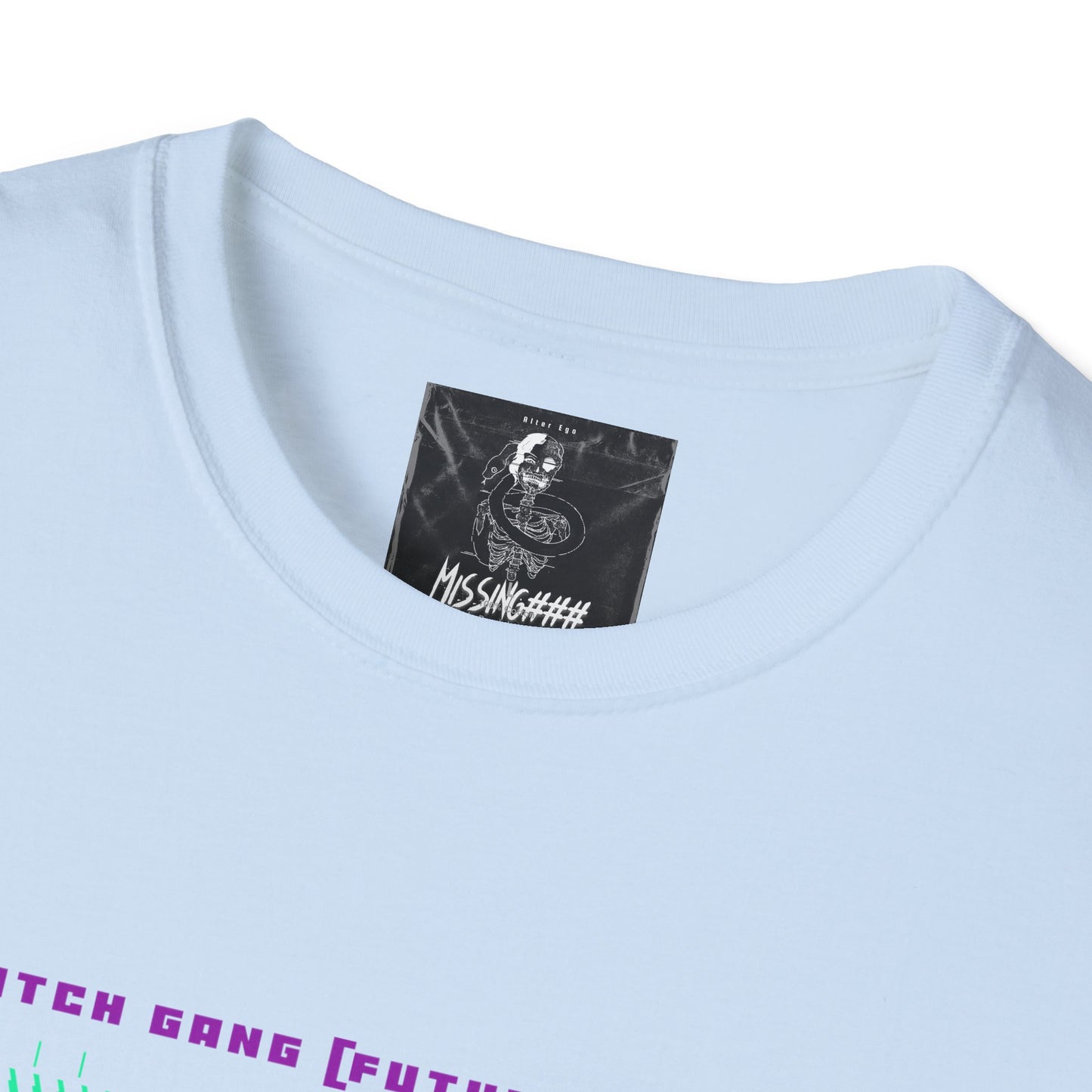 Graphical Softstyle T-Shirt Glitch Gang Future (Atualização)