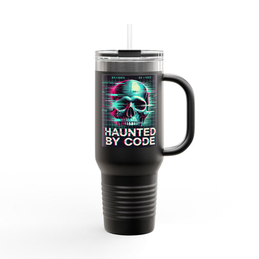 Insulated Travel Mug - Haunted by Code 40oz