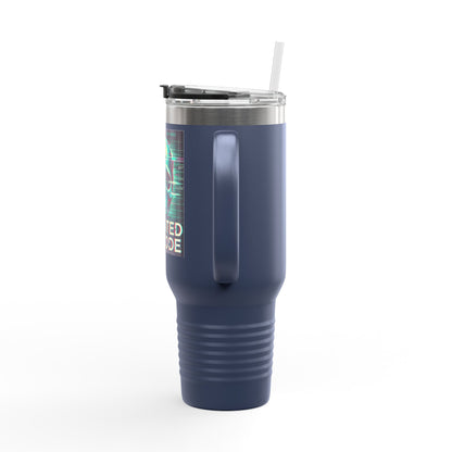 Insulated Travel Mug - Haunted by Code 40oz
