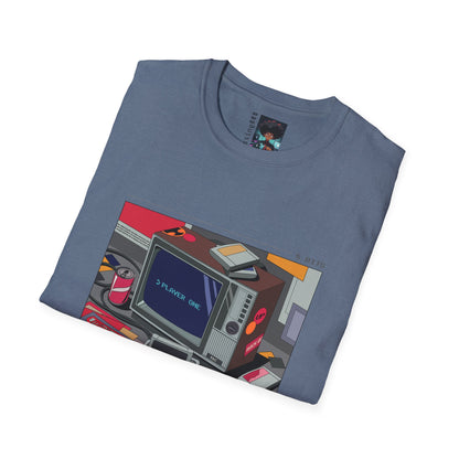 Keep Calm and Press Start Retro Gaming T-Shirt