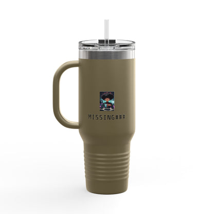 Travel Mug - 'I'm not lazy I'm In Power Saving Mode' Insulated Cup, 40oz