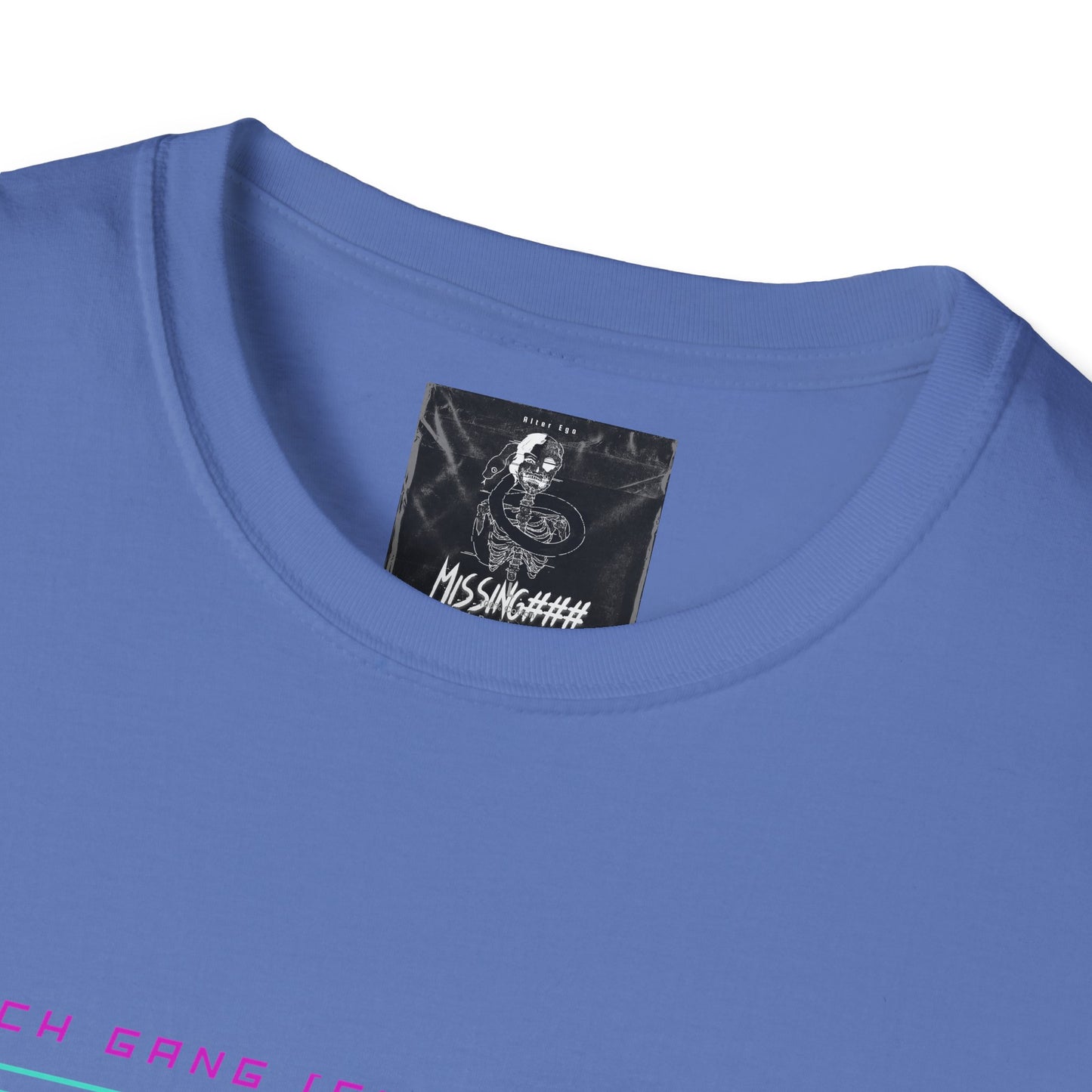 Unisex Softstyle Graphical T-Shirt Glitch Gang Future (Echo)