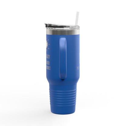 Travel Mug - 'I'm not lazy I'm In Power Saving Mode' Insulated Cup, 40oz