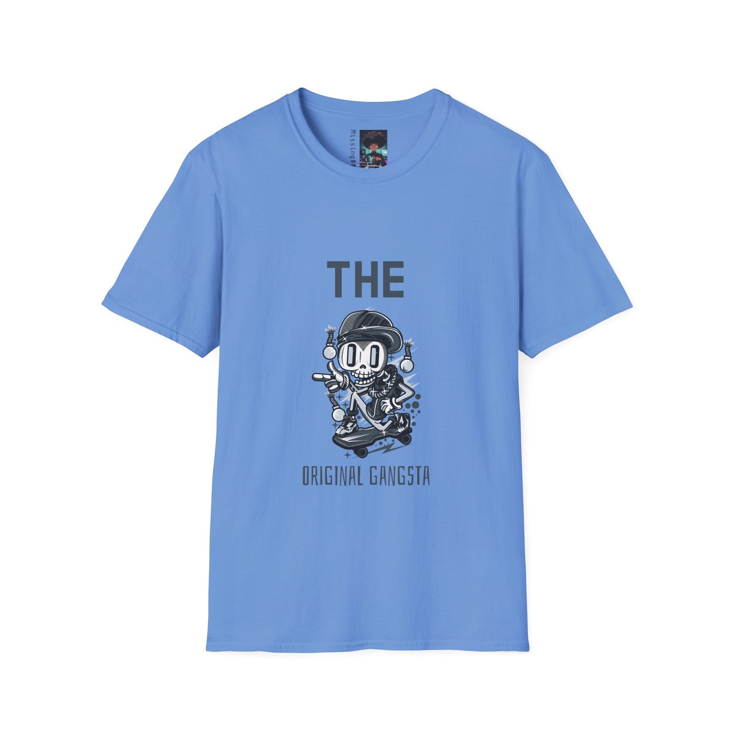 Original Gangsta T-Shirt Handmade Graphic Tee Hip Hop Shirt Streetwear Urban Fashion Retro Tee Street Style Shirt Hip Hop Clothing Unique