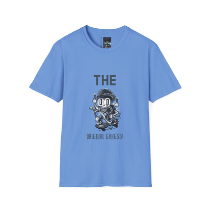 Original Gangsta T-Shirt Handmade Graphic Tee Hip Hop Shirt Streetwear Urban Fashion Retro Tee Street Style Shirt Hip Hop Clothing Unique