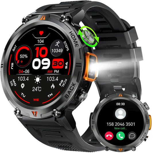 Rugged Titan Edge Smart Watch  