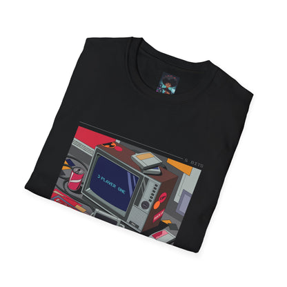 Keep Calm and Press Start Retro Gaming T-Shirt