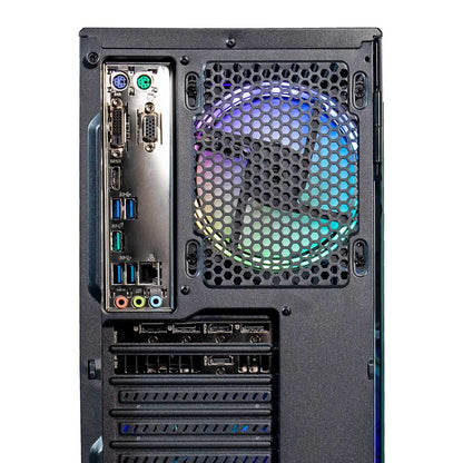 Rebel 4.0 Gaming PC - AMD Ryzen 7 (4.1Ghz), RTX 4060 8GB, 32GB DDR4, 1TB SSD, Desktop Black