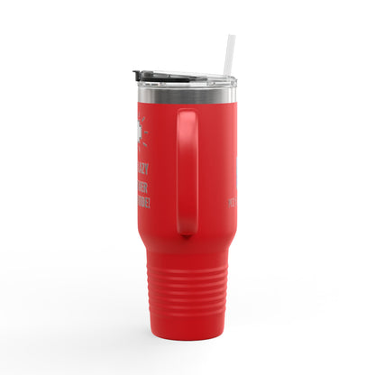 Travel Mug - 'I'm not lazy I'm In Power Saving Mode' Insulated Cup, 40oz