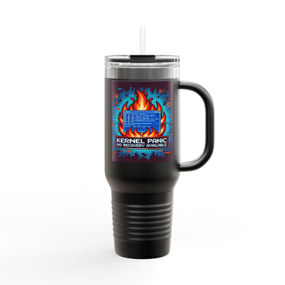 Insulated Travel Mug 40oz - Kernel Panic Design