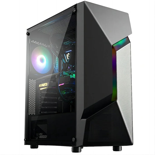 High-Performance Gaming PC - AMD Ryzen 7 5700X, NVIDIA RTX 4060, 32GB RAM, 1TB SSD, RGB Cooling, Windows 11 Home