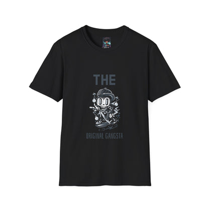 Original Gangsta T-Shirt Handmade Graphic Tee Hip Hop Shirt Streetwear Urban Fashion Retro Tee Street Style Shirt Hip Hop Clothing Unique