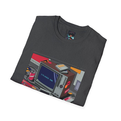 Keep Calm and Press Start Retro Gaming T-Shirt