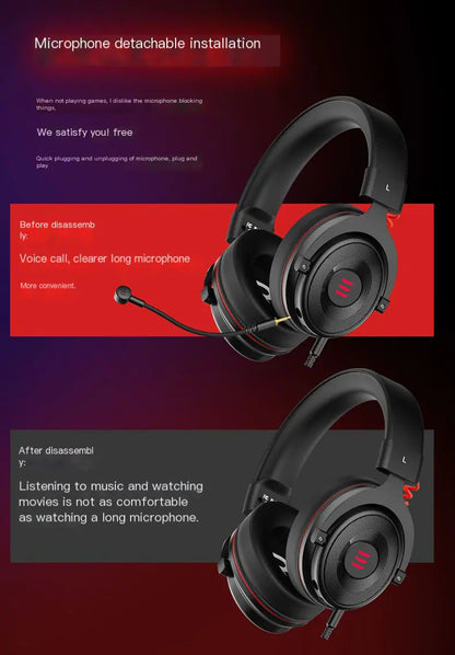 EKSA Pro Gamer Headset 7.1 Surround